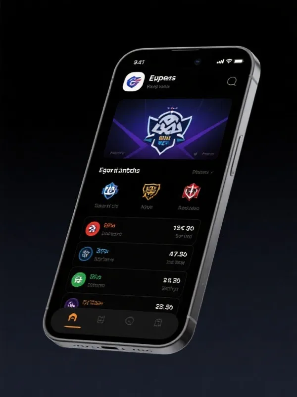 LCK 官方 App 界面展示